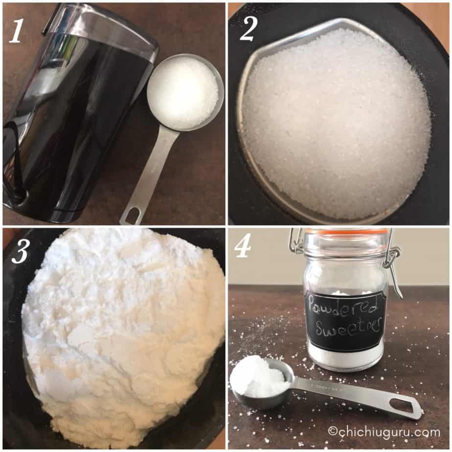 Homemade Sugar Free Powdered Sugar Low Carb Health Club