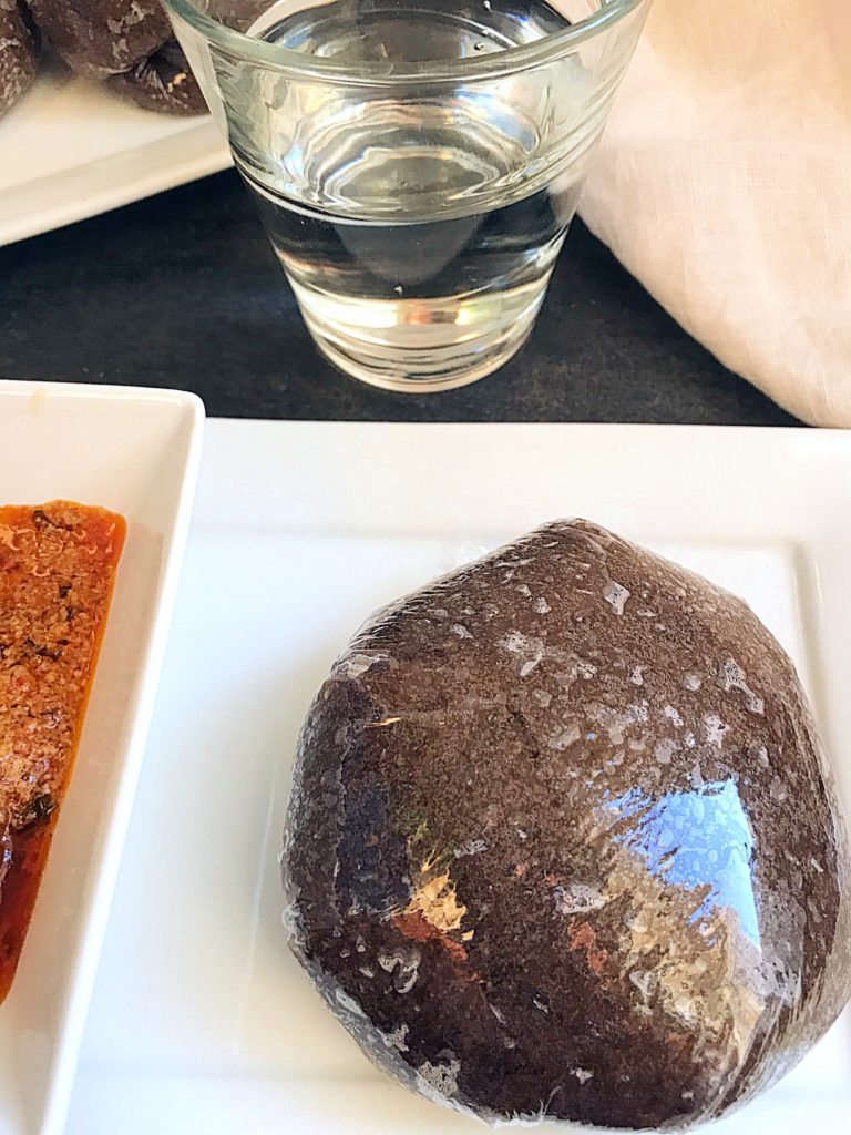 Low Carb Eggplant Swallow ( Low carb Amala )