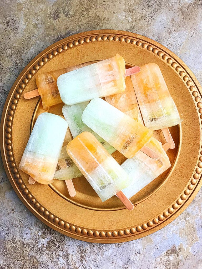 Two Tone Keto Ice Pops (sugar free)