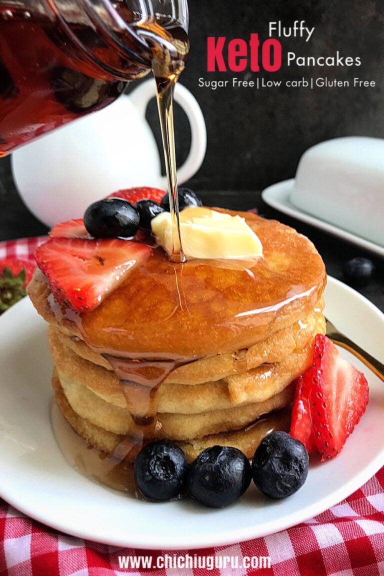 Keto Pancakes Recipe (Almond flour Pancakes)