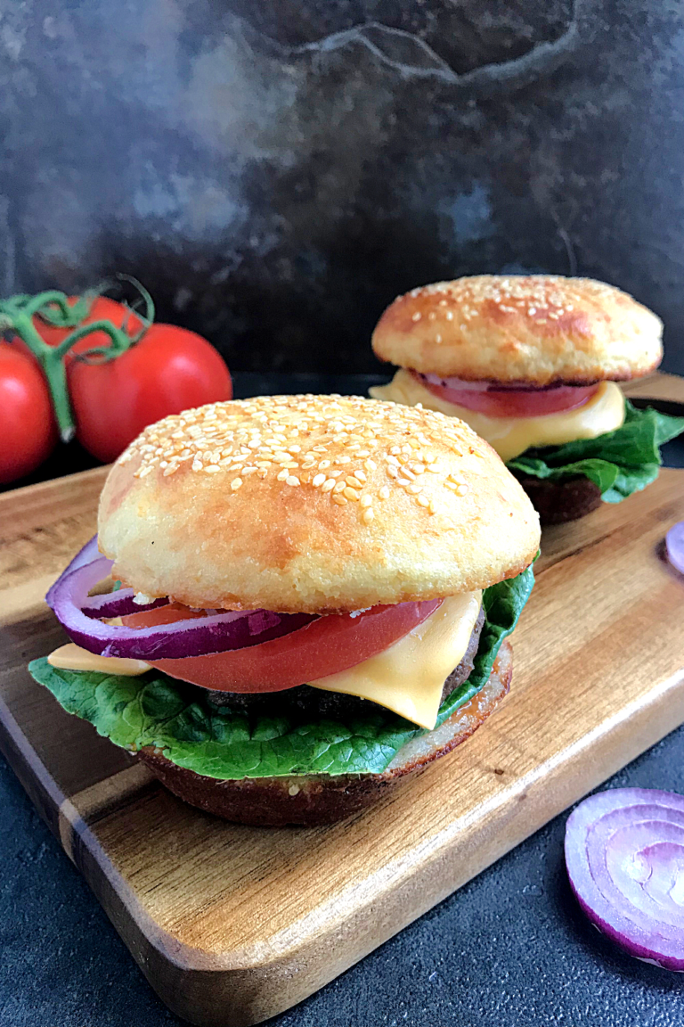 Fathead Low carb Keto Burger Buns
