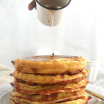 Easy Keto chafes with sugar free syrup drizzle