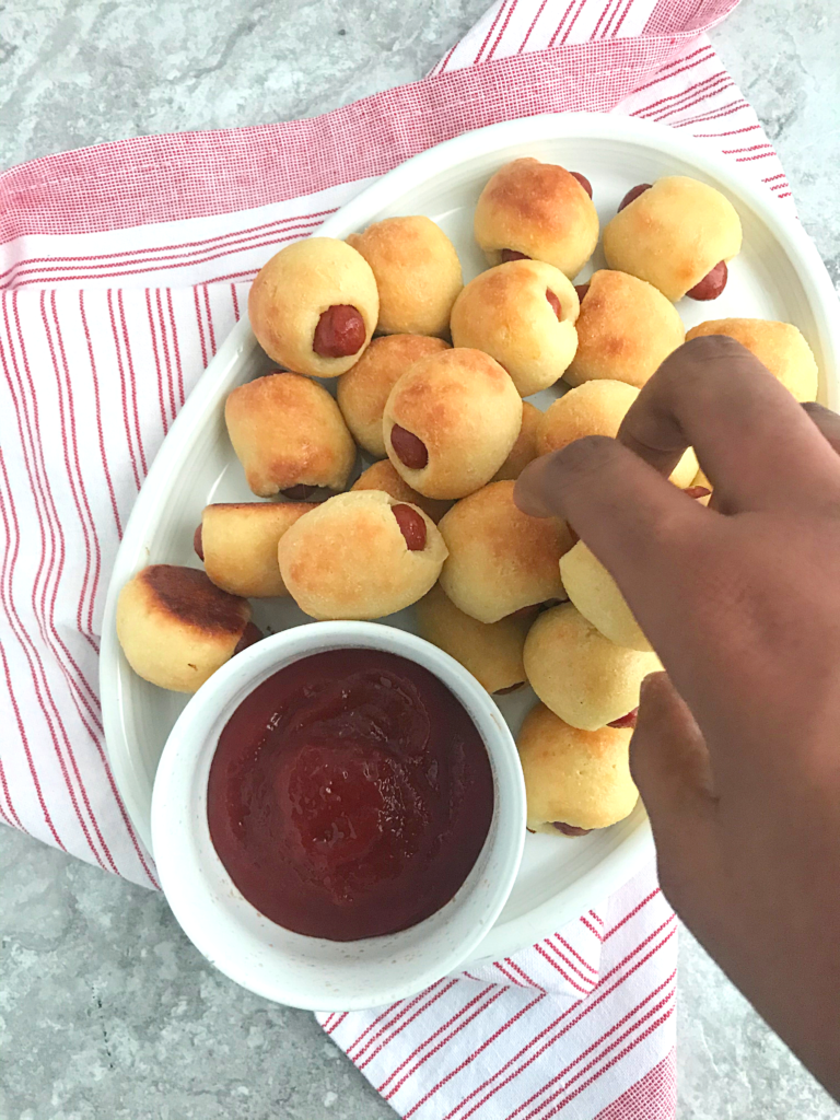 Keto Pigs in a blanket from scratch