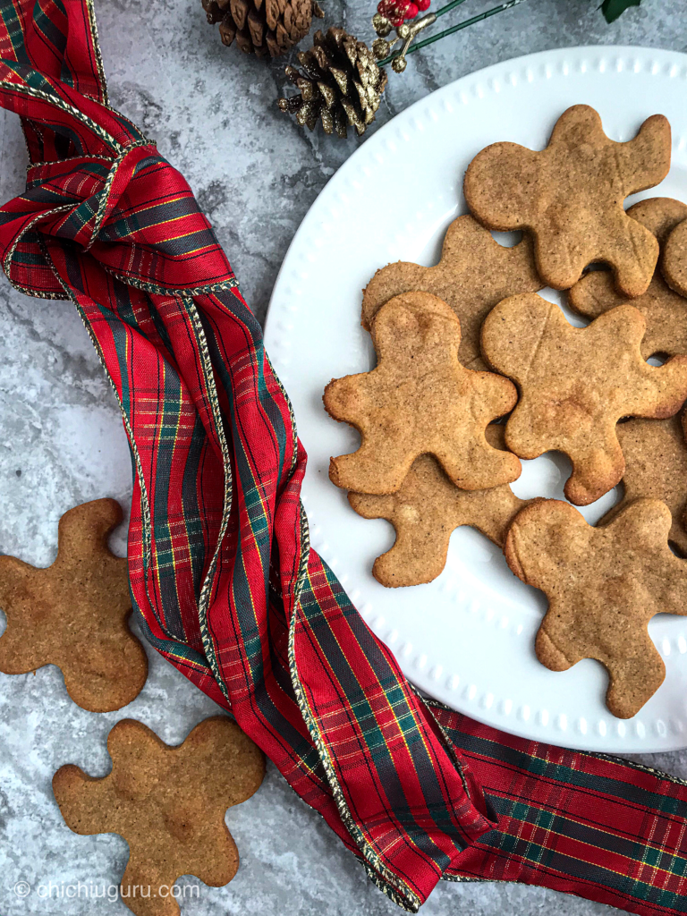 Egg-Free Keto Gingerbread Cookies