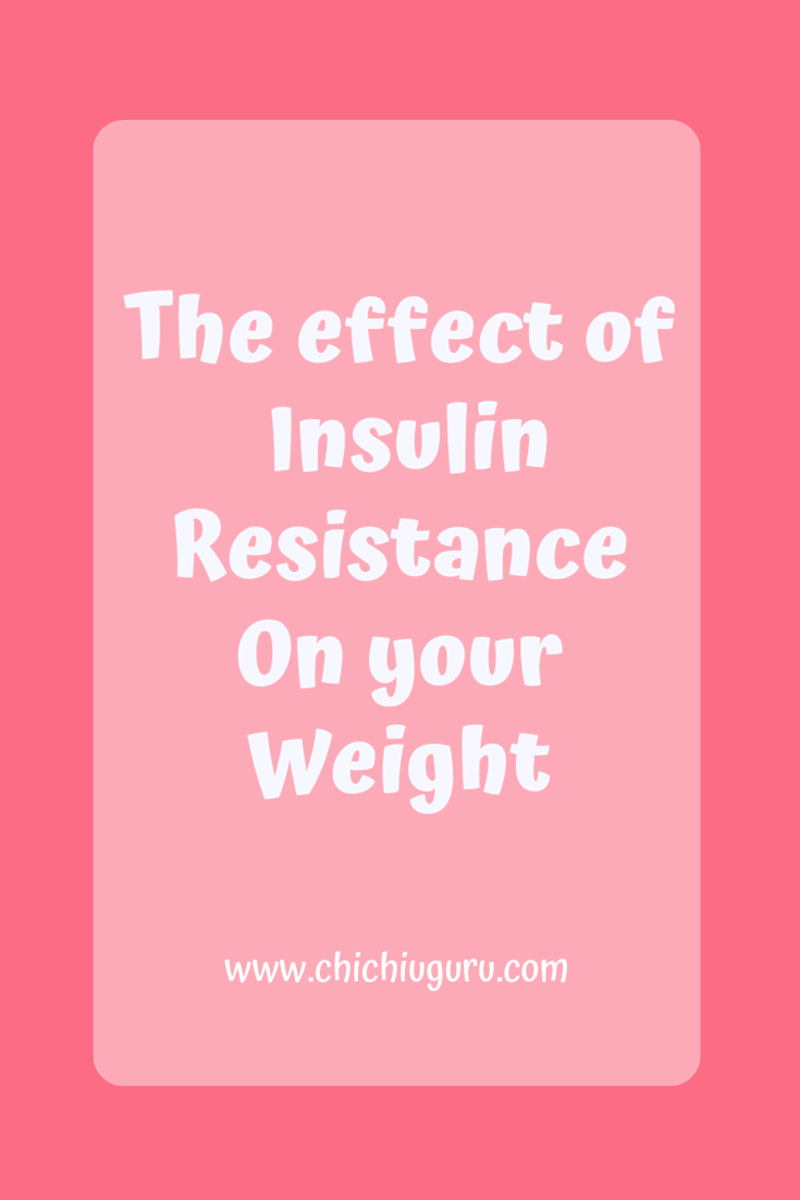 Insulin Resistance ( IR ) & Your Weight.
