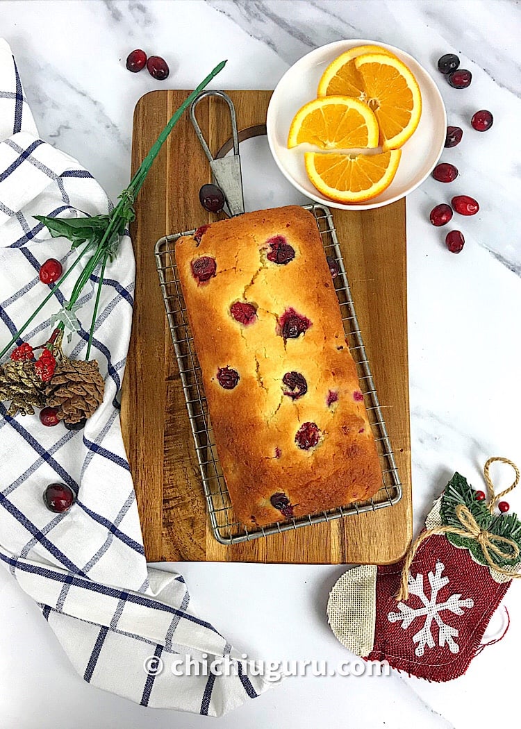 Cranberry Orange Bread (Keto)