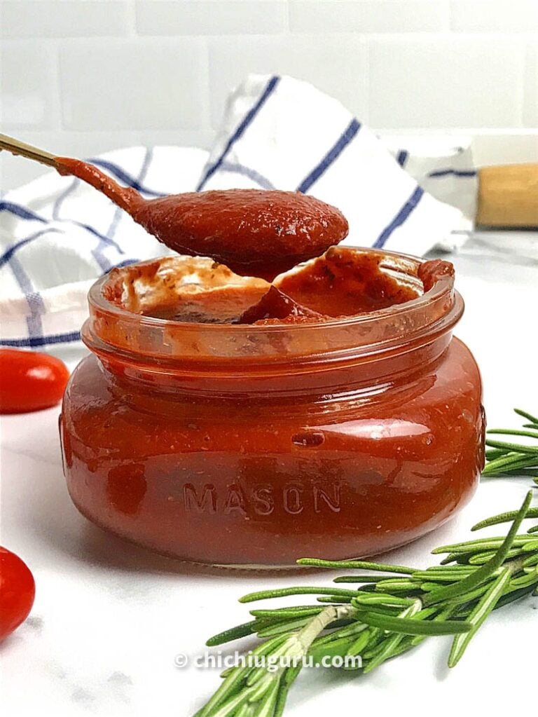 Keto Pizza Sauce (Sugar free, Low carb)