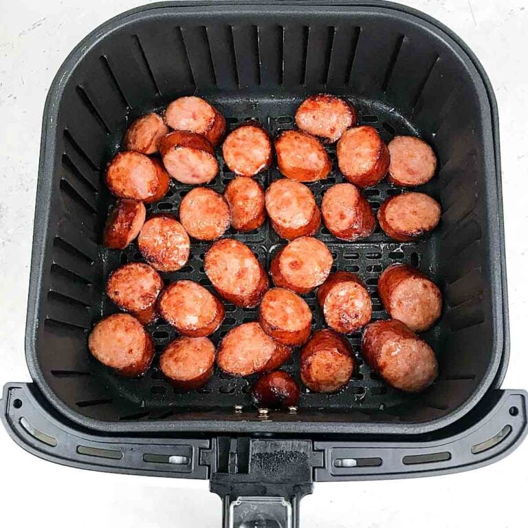 Air fryer Kielbasa (Polish sausage)