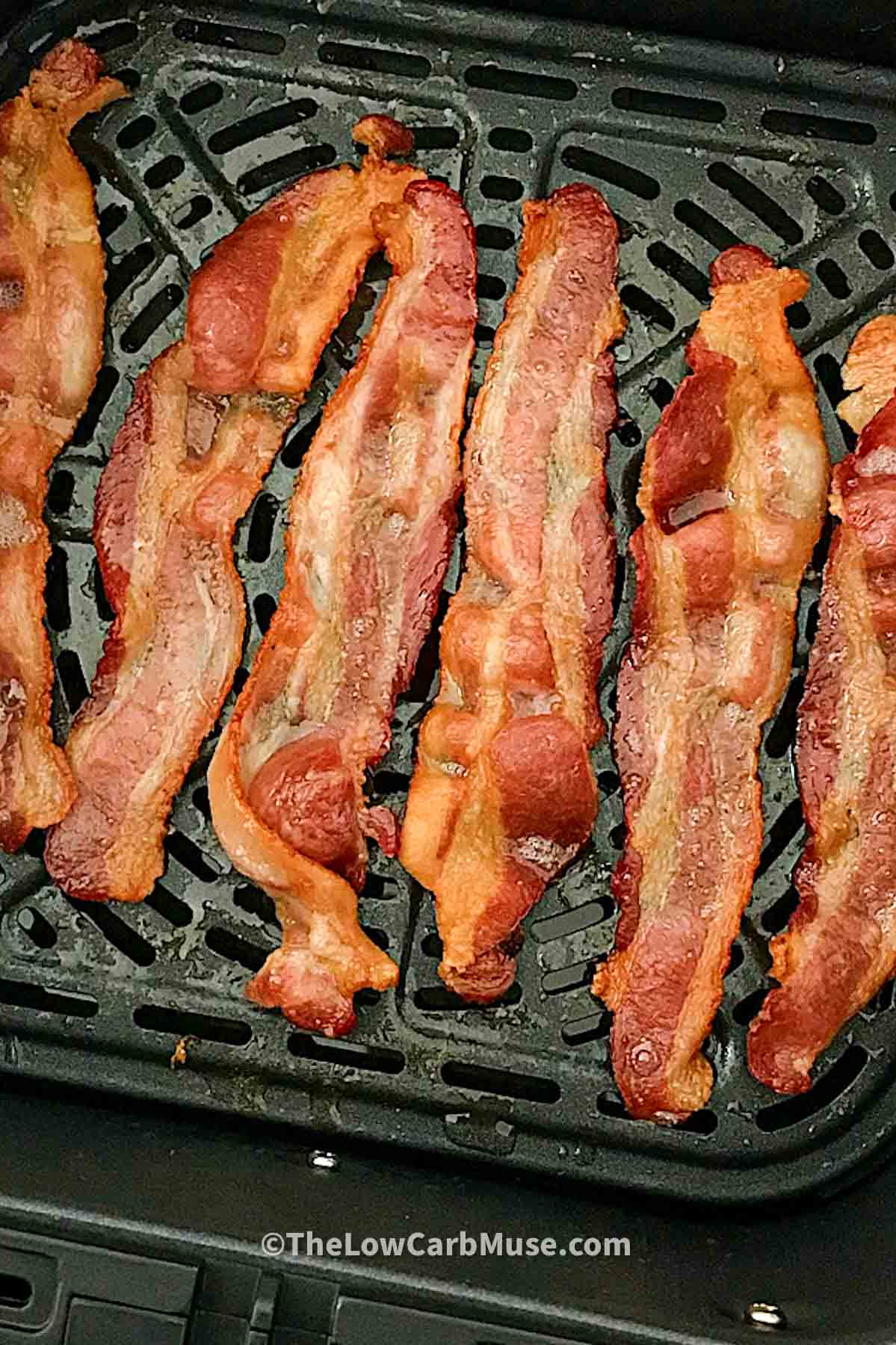 Air fryer bacon The Low Carb Muse